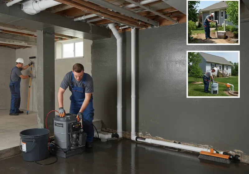 Basement Waterproofing and Flood Prevention process in Edenton, NC